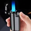 Triple Jet Torch Flame Cigar Flest com charuto Punch Punch à prova de vento forte Flame Inflable