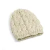 Czapki do czapki/czaszki wiosna słodkie dziewczyny noszenie czapki kobiety lady zima ciepłe dzianinowe szydełko w lupgy beanie capsbeanie/czaszka chur22