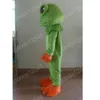 Performance Green Frog Mascot Fantas