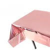 Disposable Party Glitter Table Cloth Birthday Rectangular cloth Wedding PVC Waterproof 220513