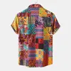 Men's T-Shirts Bottom Up Shirts For Men Slim Fit Mens Long Sleeve Patterned Button Down 3xl Pattern DressMen's256h