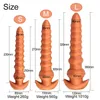 Nxy Anal Toys Big Beads Butt Plug Intimate for Adults Phalluses Sex Toy Silicone Large Buttplug Expander Sexoshop 220506