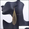 Dangle Chandelier Earrings Jewelry Gold Drop For Women Girl Dazzle Color Hollow Metal 및 Fashion Wholesale -0810WH 배송 2021 2KGRU