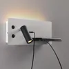 Wall Lamp Multifunctional Light Atmosphere Lighting Reading Usb Charging Wireless StorageWall