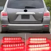 1 набор светодиодных задних бампера. Тормозный свет для Toyota Highlander 2011 2012 2013 Остановка лампа предупреждение о туманном свете автомобиля аксессуары