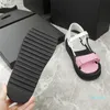 2022-New Candy Color Sandals in Spring and Summer Sports Style Flat Bottom Casual Shoes 다재다능하고 편안한 여성 신발