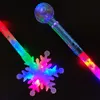 55 cm LED Blinklicht Stirnband Cosplay Licht Haarband Konzert Zauberstab Stick Stern Schneeflocke Blinkende Stöcke