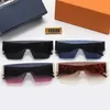 Designer Rimless Sunglasses Fashion Summer Beach Polarized Lenses Letter Sign Glasses for Man Woman High Quality 4 Color Optional