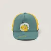 Bérets Summer Baby Cap pour garçon fille belle dessin animé dinosaure enfants Sunshade Suncreen Enfants respirants nets Visorsberets décontractés Davi22