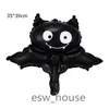 Halloween Party Balloons Pumpkin Witch Ghost Bat Shaped Mylar Foil Balloon Halloween Supplies