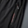 Summer Breathable Mesh Black Sweatpants Men Joggers Sportswear Baggy Trousers Male Casual Track Pants Plus Size 7XL 8XL 9XL 220325