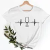 Women Clothes T-shirts Wine Happy Tops Time Cute Ladies Fashion Casual Female Tee Clothing Cartoon Short Sleeve Graphic