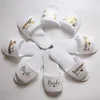 Brides Brides Brides dama de honra Slippers Dama de Honra recém -casada Slippers descartáveis ​​de solteira descartável