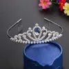 Baby Crystal Tiara Hairband Kid Girl Princess Prom Crown Party Hair Accessiories children dance Headband accessory