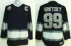 Vintage 1993 Hockey Jerseys 99 Wayne Gretzky Jersey (C) Vintage Stitched Shirts 100th Stanley Cup Patch Campbell Orange M-XXXL