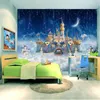 Anpassad Hem Bakgrund 3D Heminredning Vardagsrum Sovrum Bar KTV Angel Background Wall Photowallpaper