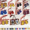 basketball star jersey keychain fashion sport celebrity figure backpack pendant different patterns on both sides key chain gifts for fans memorabilia