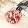 13cm French Brides Hair Combs Vintage Wedding Flower Women Hairpins For Girls Fashion Ponytail Hair Accessories