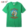 XIN YI Men's high quality t-shirt100%cotton Breaking Bad LOS POLLOS Chicken Brothers printed casual funny tshirt male tee shirts 220601