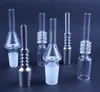 Smoking Accessories 510 Replacement Thread 10mm/14mm/18mm Titanium Ceramic Quartz Tip Nail For Collector Kit Concentrate Dab Straw6858702