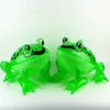 Party Supplies Birthday Balon PVC Nadmuchiwany Luminous Frog z elastyczną liną Odbijając zabawki dla dzieci Squeaking LK0064