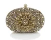 Sunflower Diamond Buckle Sparkling Dinner Socialite Party Evening Wear All-Match Clutch Shoulder Bag Clutch And Evening Bags l