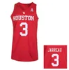 Wskt 2022 College Basketball Houston Cougars Maillots Marcus Sasser Kyler Edwards Josh Carlton Fabian White Jr. Tramon Mark Jamal Shead Taze Moore