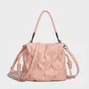 Women's Bag Niche Designer New Leather Bag Mini Pearl Chain Portable Messenger Women's Bag 220613