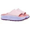 tudou9188 womens platform slides Low-heel slippers Purple Pink Rubber Sandals with box and dust bags