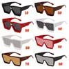 Summer Men Woman Fashion Cycling Sunglasses extérieur verres de soleil carré Drive de plage de plage 5colour Glasse Man Goggle Windproof