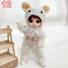 16 cm BJD mini Fashion speelgoedpop met kleding Miniatur Kids Dolls Girls Baby Mooie verkleed 112 Verjaardagscadeaus 3d Eyes 220707