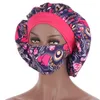 Шапочка/кепки черепа на заказ логотип логотип африканский рисунок печатный хиджаб капот с маской женщин аталовый ночной спет, крышка волос, женская обертка для головы ол