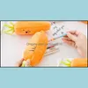 Pencil Bags Cases Office School Supplies Business Industrial Creative Carrot Pen Bag Stationery Novelty Kawaii Plush Case For Student Gift