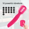 16 Modos G Spot Vagina Vibrator Clitoris Butt Plug Plug Anal Goods Products Sexy Toys for Woman Men Adults feminino Dildo feminino