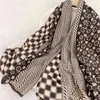 60% скидка 2022 Осень и Зимние новые шарфы Brocade Высокая текстура Шелковая шарф Шал
