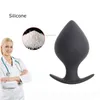 M-xxxxl Big Anal Plug Silicone Butt Fetisch Men Prostate Massager Pärlor Vuxna Sexiga leksaker för kvinnor Dilator