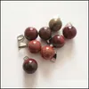 H￤nge halsband h￤ngsmycken smycken grossist 50st 2021 mode god kvalitet naturlig regnb￥gens stenbollform f￶r dhtn6