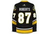 カスタムヴィンテージDread P 87 Roberts Hockey Jerseyレアシャツストライプと調整され、ステッチカスタムサイド名とナンバーホッケージャージ