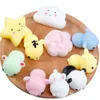 Mochi squishy oyuncaklar mini squishy hayvan stres rahat oyuncak kedi panda tek boynuzlu at squeeze kawaii squishies parti erkekler için iyilikler kızlar