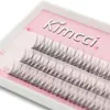 Faux Cils Kimcci 120 pcs Premium Vison Individuel Queue D'aronde Cils Extension Naturel 3D Maquillage Cluster Professionnel Flared LashesFalse