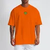 Vegetable Broccoli Design Gym Clothing Mesh Fitness Oversized T Shirt Mens Outdoor Hip Hop Streetwear Loose Half Sleeve Tshirt 220621