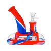 Hookahs Boat Dab Rigs with 14.4mm joint water pipes Glass Bongs smoke accessory smoking pipes for wholesale