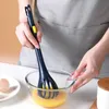 Kitchen Tools 1Pc Multi-Function 3-Color Whisk Manual Egg Beater Nylon Food Tongs Noodle Salad Bread Clips Mixer Kitchen Baking Accessories Cooking Utensils