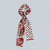 New small silk scarf female satin streamer imitation professional custom hand gift scarf 120x8cm2113011