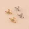 2022 Persoonlijkheidsplaneet hanger Stud -oorbellen vrouwen origineel ontwerp Rhinestone Star Drop Earrings sieraden feestgeschenken voor vrouwen