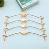 Non-Slip Underwear Rack Metal Hanger Rose Gold Clothing Store Bra Clips Fashion Exquisite Bardian Creative New Style FY3731 F0526Q01