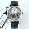 montre DE luxe mens watches 40.95X12.05mm Precision original mechanical movement steel Relojes case luxury watch Wristwatches motre be luxe