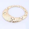Estilos mais recentes Itália Dubai Dourado Color Jóias de luxo Conjunto de jóias femininas Brincos de colar de colar de casamentos Jóias anel de pulseira