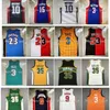 NA85 Najwyższej jakości 1 retro Sonic Kevin 35 Durant Jersey 23 Michael Jor Dan 2012 Team USA Bryant Chris 3 2004 All Star Vince 15 Carter Allen 3