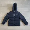 Vinter män Trapstar jacka parkas AW20 Irongate Hooded Quilted Women Warm 1 till 1 Toppkvalitet broderade bokstäver kappa storlekar XS-XL